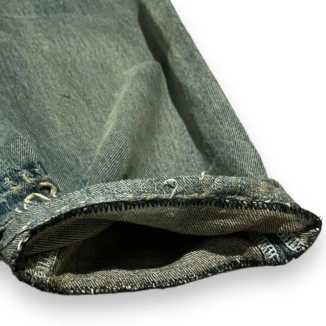 Undercover 68 Grey Yarn Denim Jeans 2010 ZoZoTown - Size 3