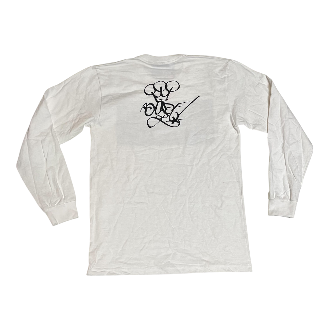 Supreme Blade Grid Long Sleeve T Shirt - White