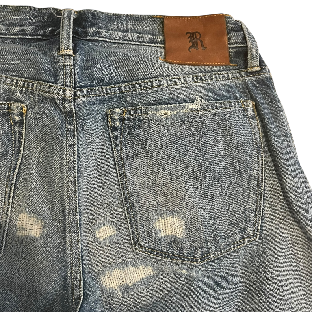 VINTAGE Rugby Ralph Lauren Distressed Denim Jeans - 33x30
