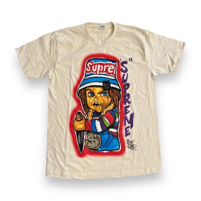 Supreme Forty Deuce " Chucky " T Shirt - Natural (XL)