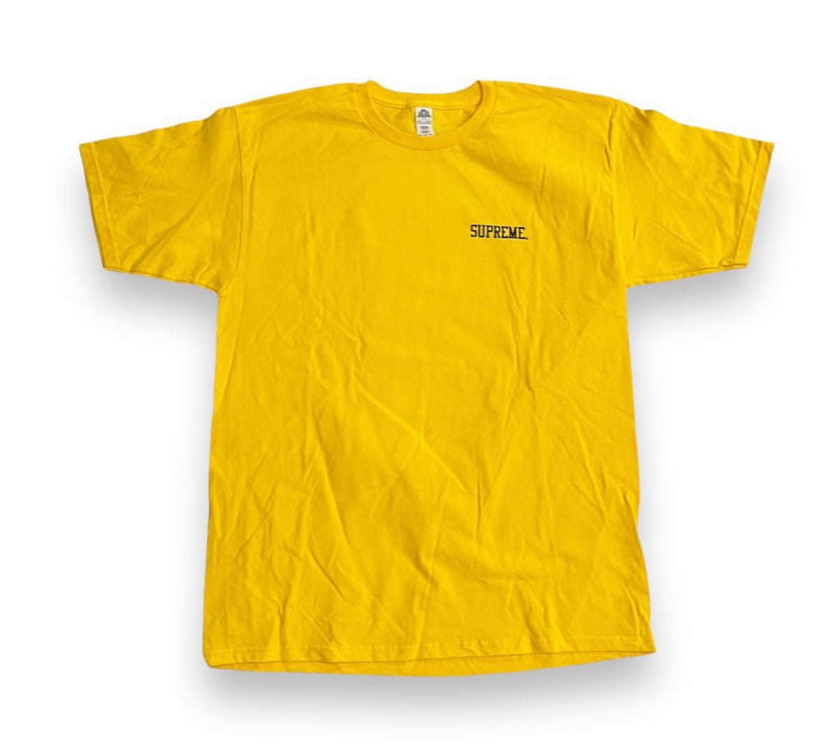 SAMPLE Supreme x Stax Records Logo T-Shirt - Yellow (Large)