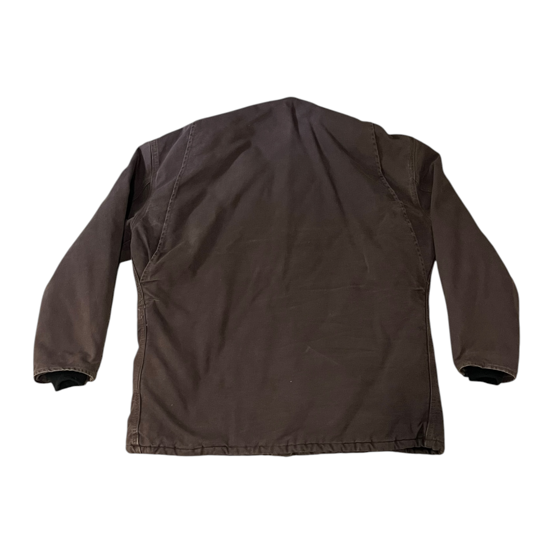 VINTAGE Carhartt Quilted Lined Barn Chore Jacket Coat (XL)