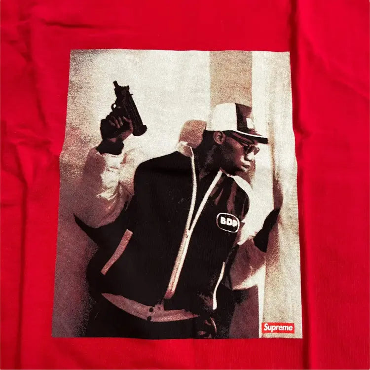 Supreme x KRS One Knowledge Reigns Supreme T Shirt - Red