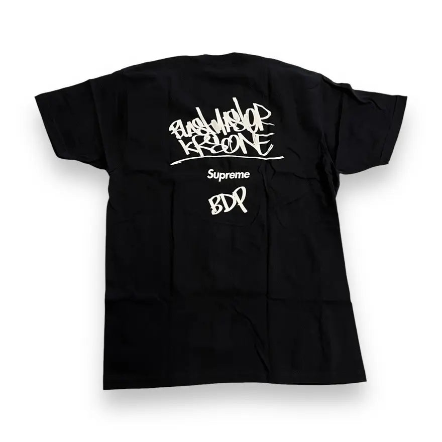 Supreme x KRS One By All Means Necessary T-Shirt - Black
