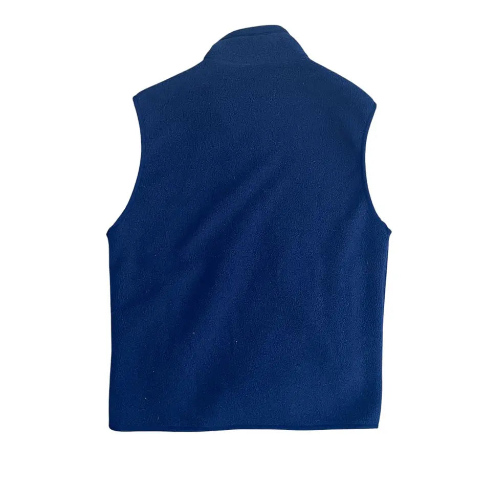 Patagonia Synchilla Fleece Zip Up Vest - Navy (Medium)
