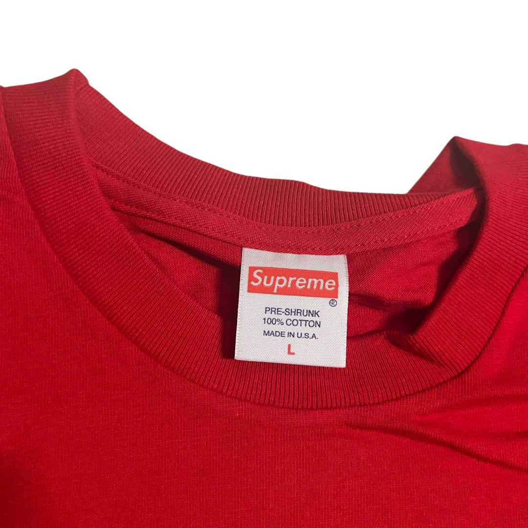 SAMPLE Supreme Worldwide T-Shirt - Red (Large)
