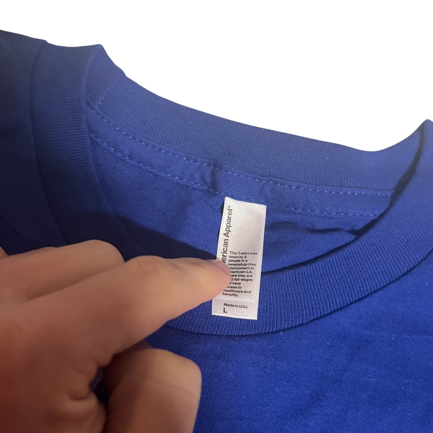 SAMPLE Supreme Audrey Hepburn T-Shirt - Royal Blue (Large)