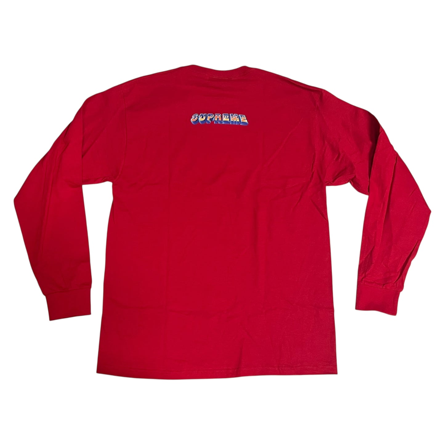 SAMPLE Supreme F The World Long Sleeve T-Shirt - Red (Large)