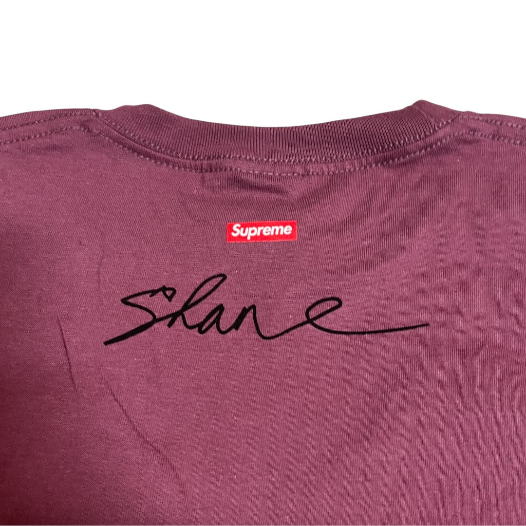 Supreme x Shane MacGowan Fairy Tale of New York T Shirt - Rose (Large)