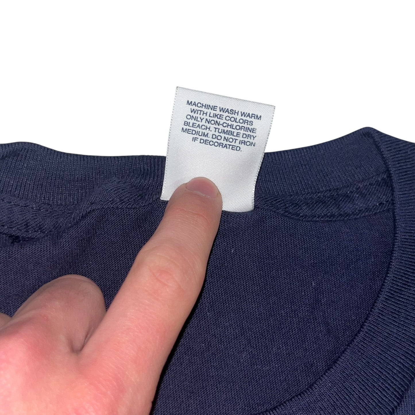 SAMPLE Supreme Kinetic Logo T Shirt - Navy (Large)