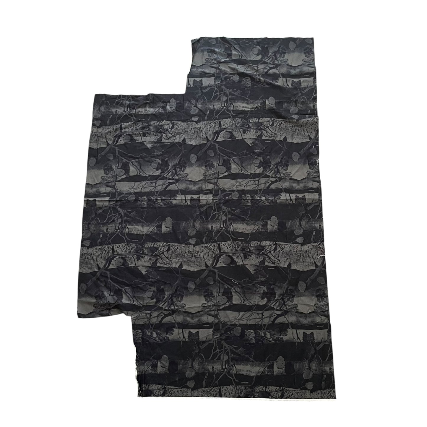 SAMPLE Supreme Tree Camo Fabric Sheet (Black)