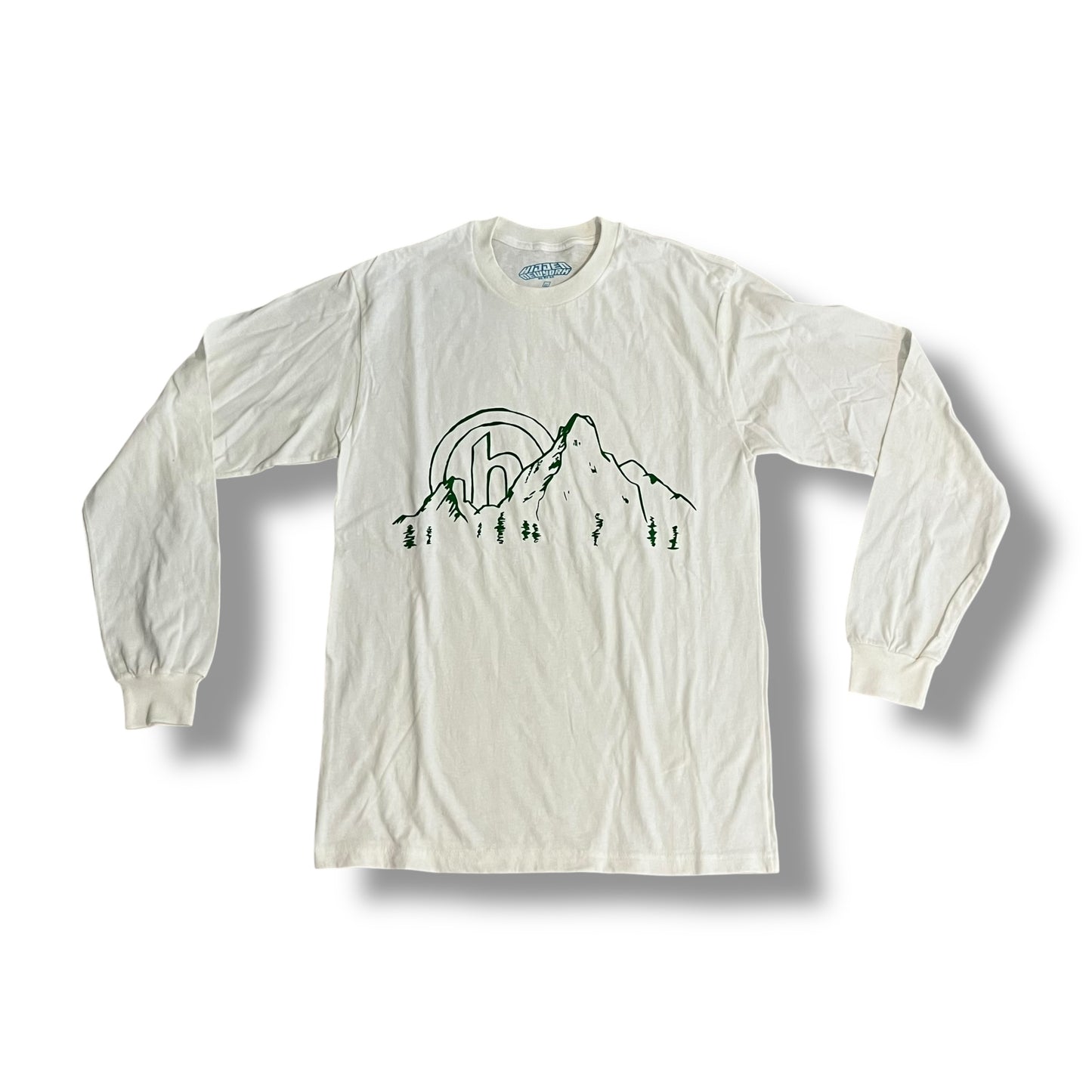 Hidden NY Mountains Long Sleeve T Shirt (Medium)