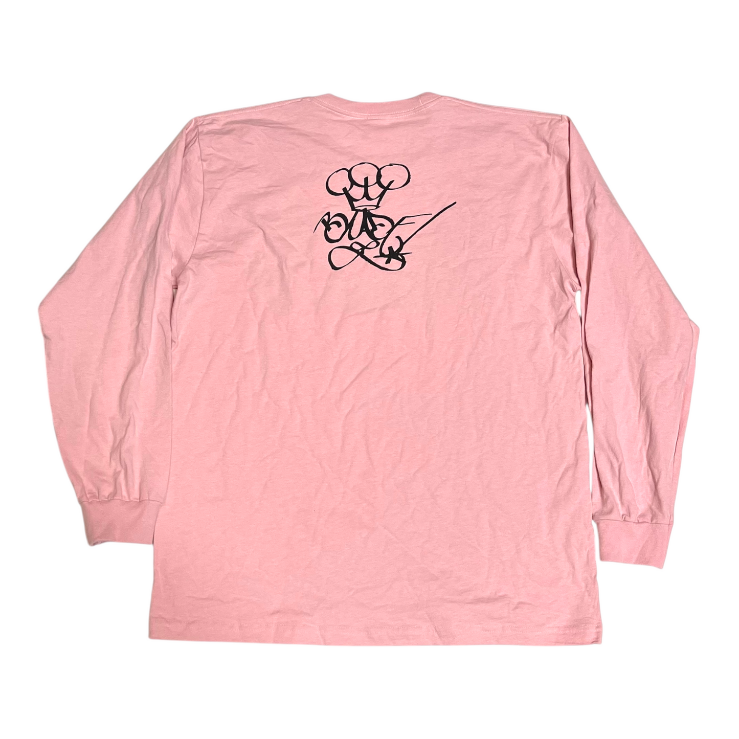 Supreme Blade Grid Long Sleeve T Shirt - Pink