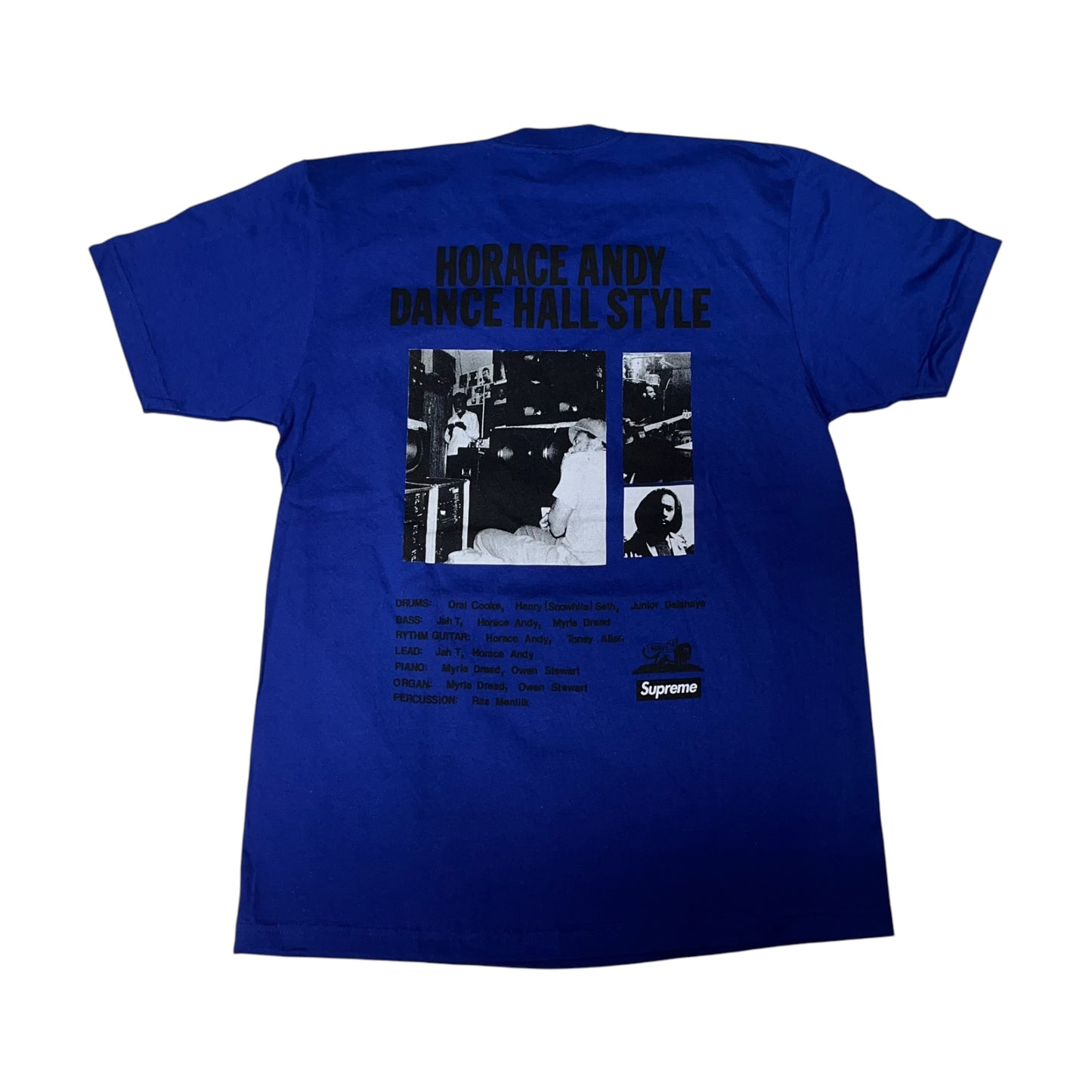 Supreme x Wackies Horace Andy T-Shirt - Blue (Large)