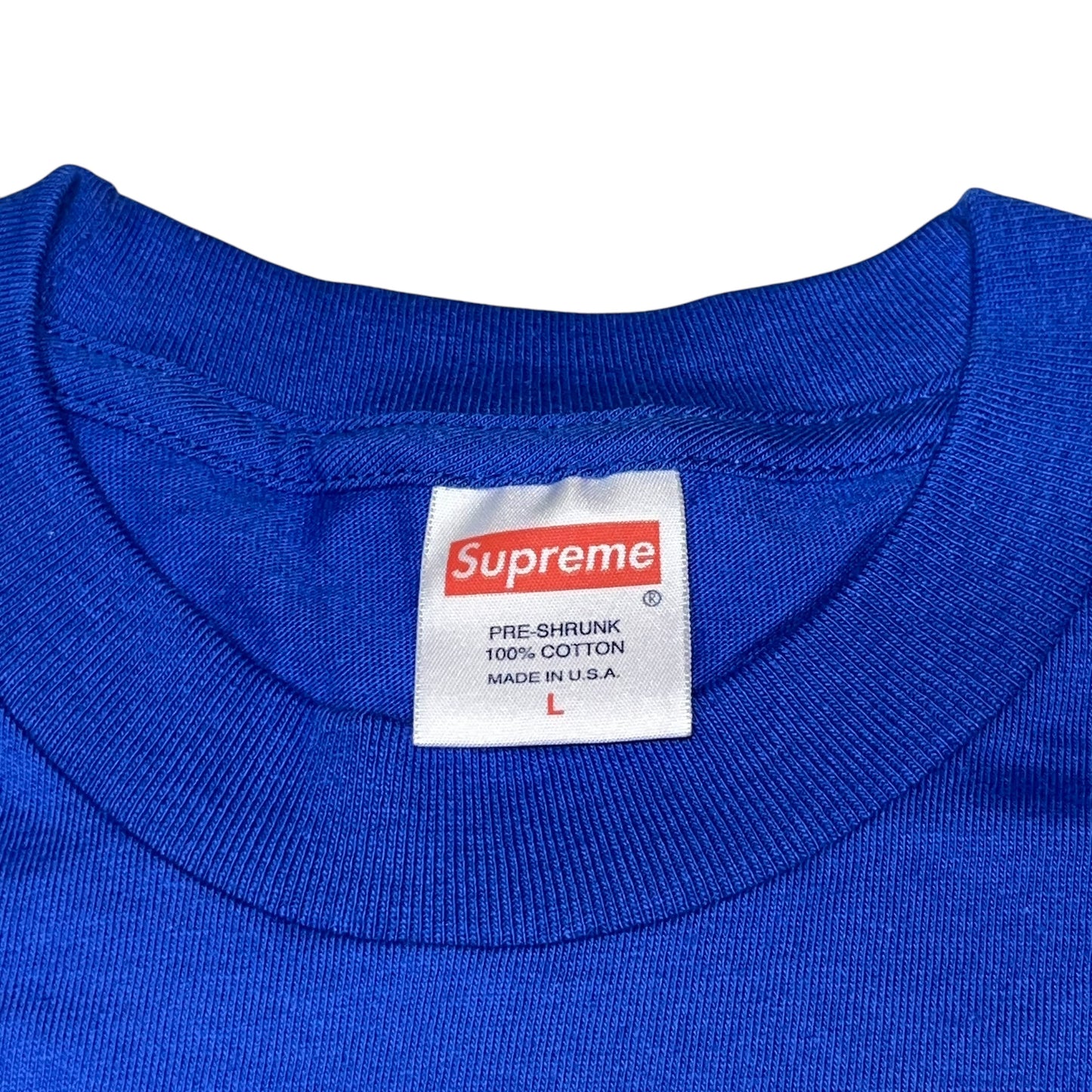 Supreme America's Most Wanted T-Shirt - Blue (Large)