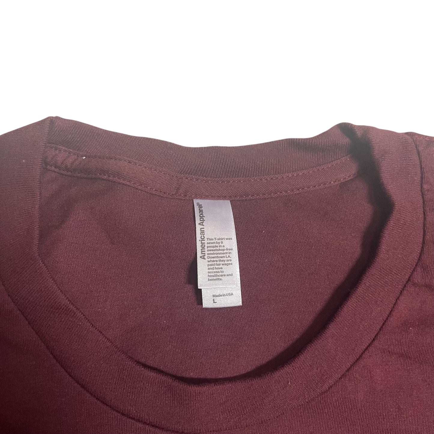 SAMPLE Supreme x KRS One T-Shirt - Wine (Large)