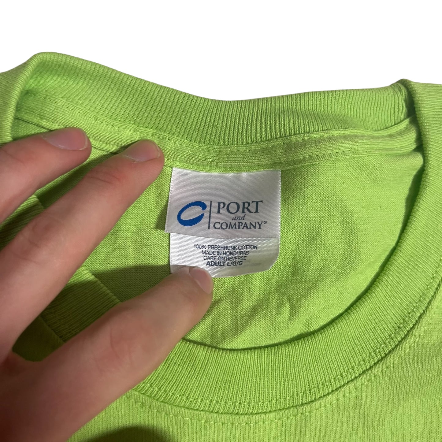 SAMPLE Supreme x ANTI HERO Long Sleeve T-Shirt - Lime Green (Large)
