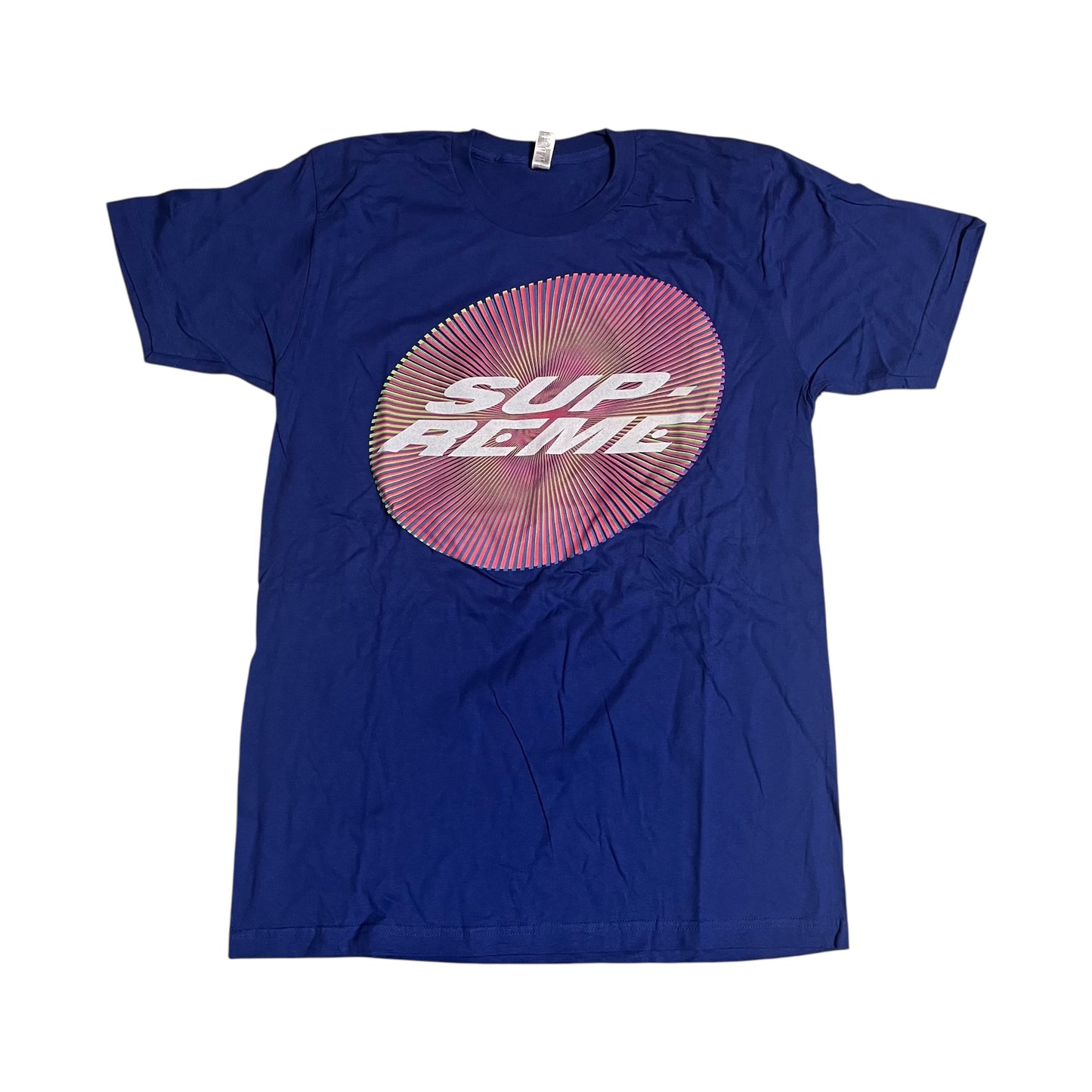 SAMPLE Supreme Kinetic Logo T-Shirt - Royal Blue (Large)