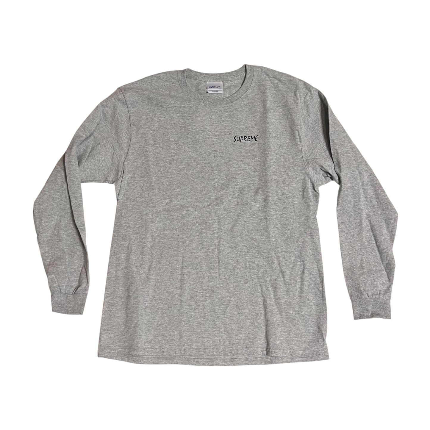 SAMPLE Supreme Stallion Long Sleeve T Shirt - Heather Grey (Large)