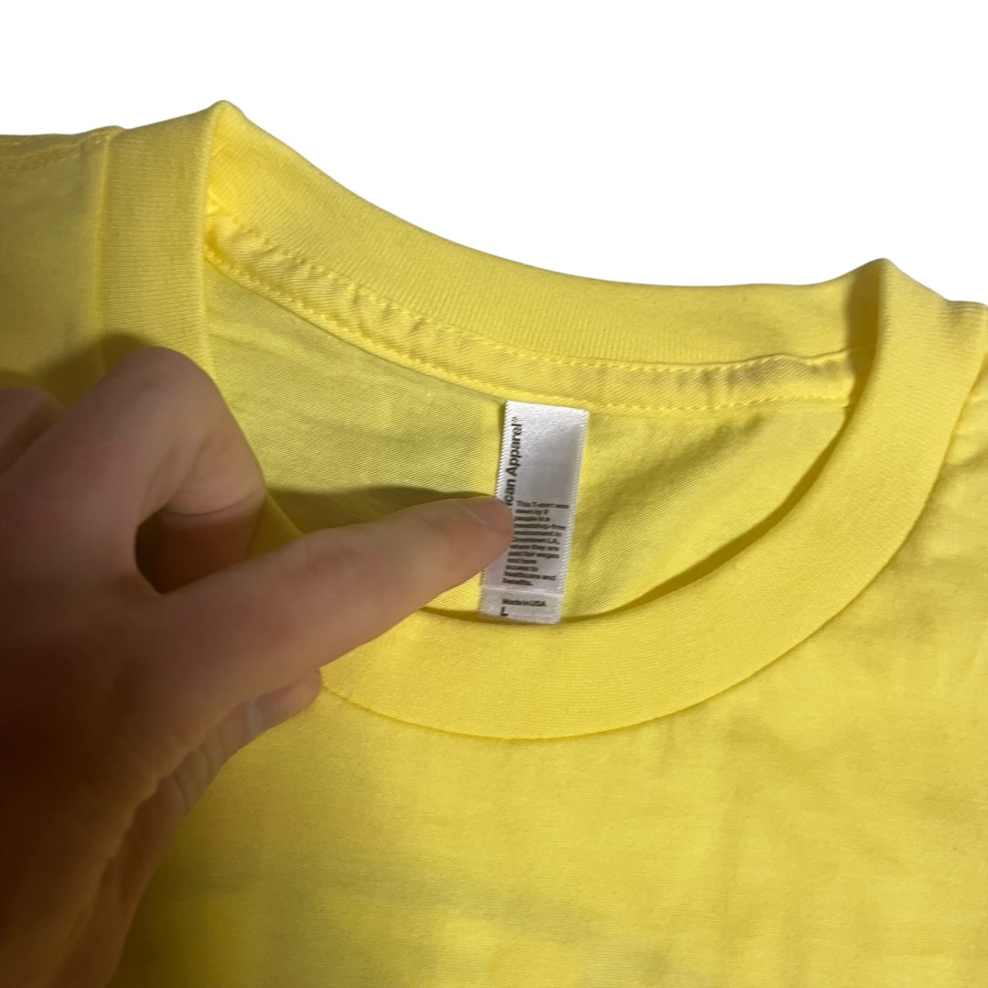 SAMPLE Supreme Audrey Hepburn T-Shirt - Yellow (Large)