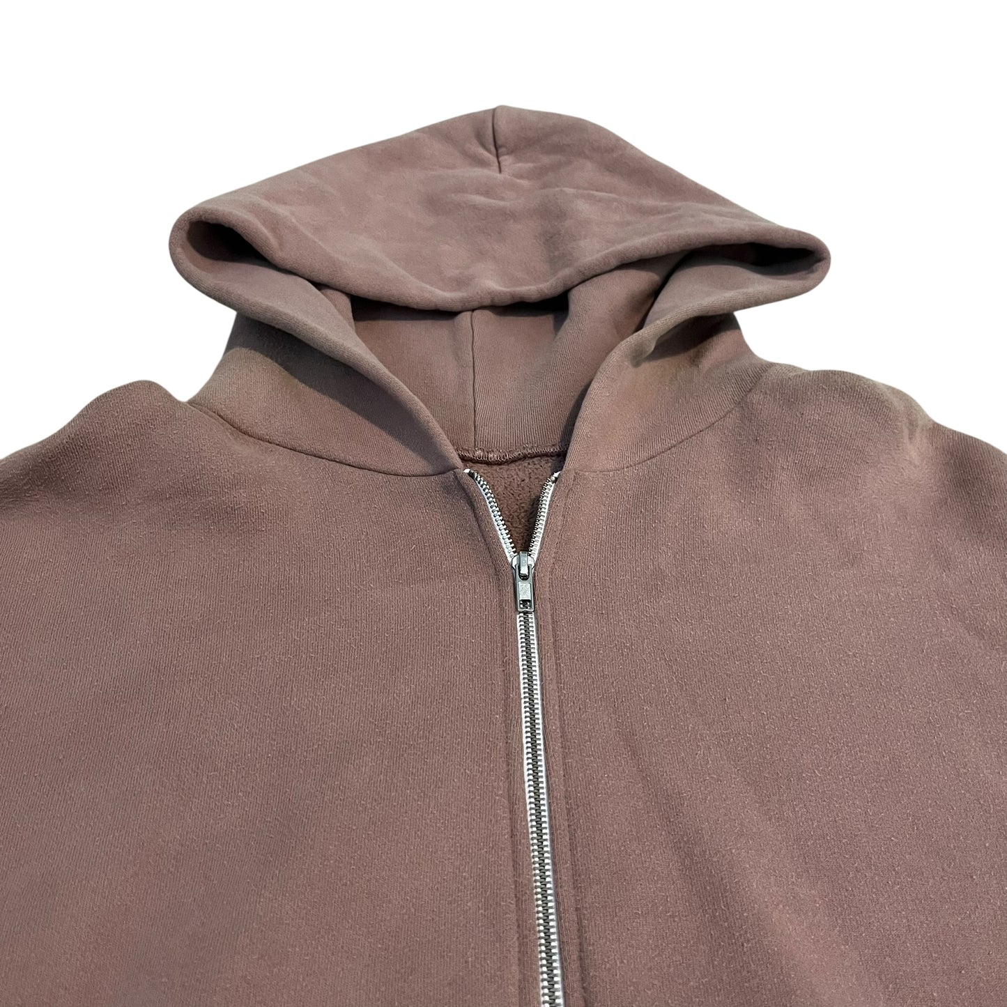 SAMPLE Yeezy Season 6 Side Pocket Zip Up Hoodie - Patchouli (Large)