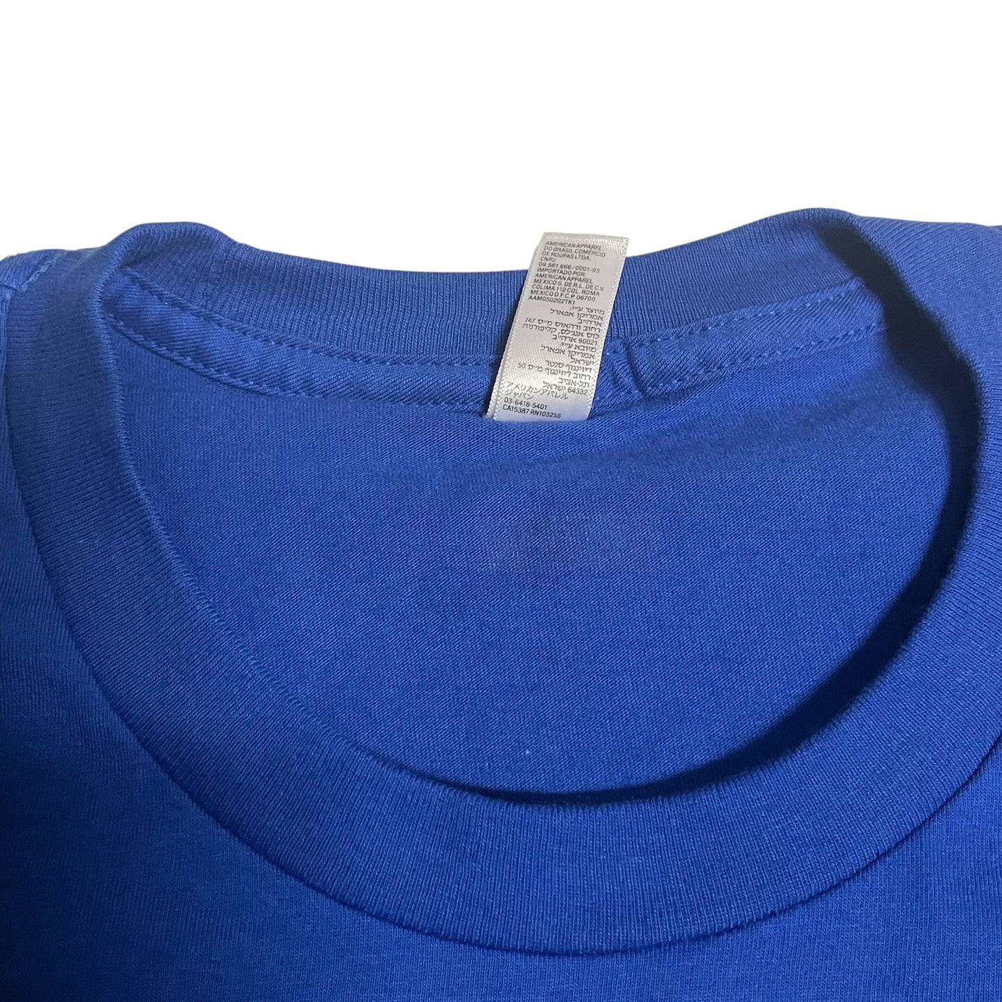 SAMPLE Supreme F T Shirt - Royal Blue (Large)