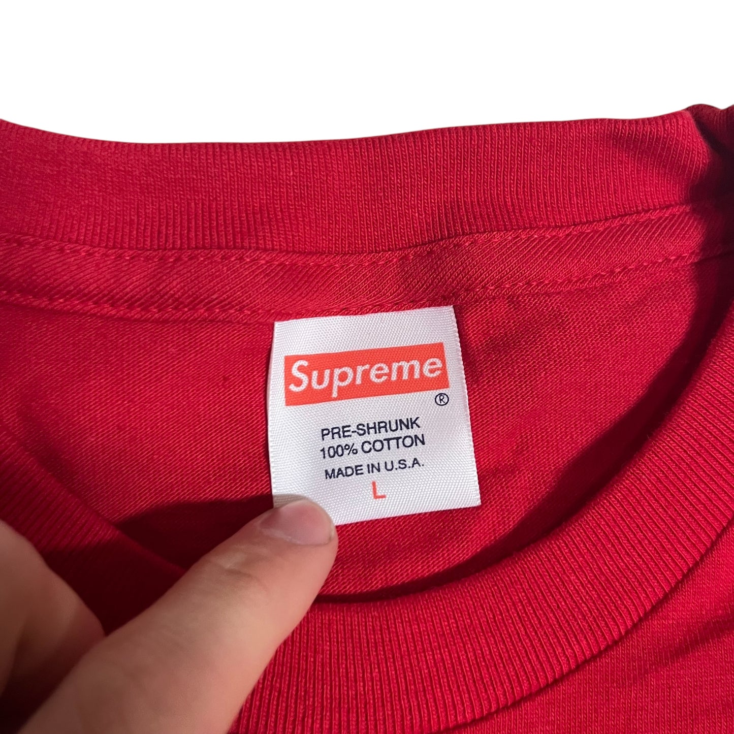 Supreme x Shane MacGowan Fairy Tale of New York T Shirt - Red (Large)