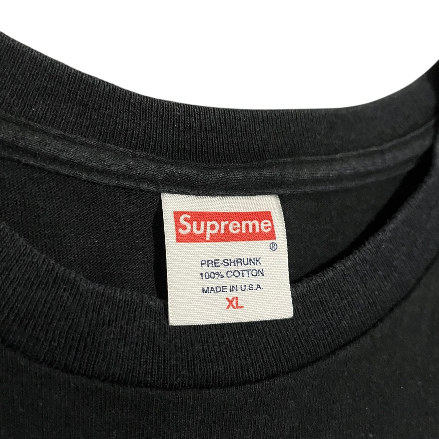 Supreme Motion Logo T Shirt - Black (XL)