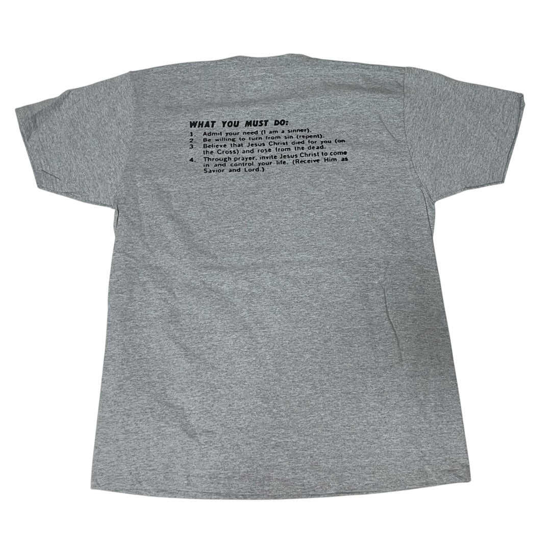 Supreme Living Supreme Jesus T-Shirt - Heather Grey