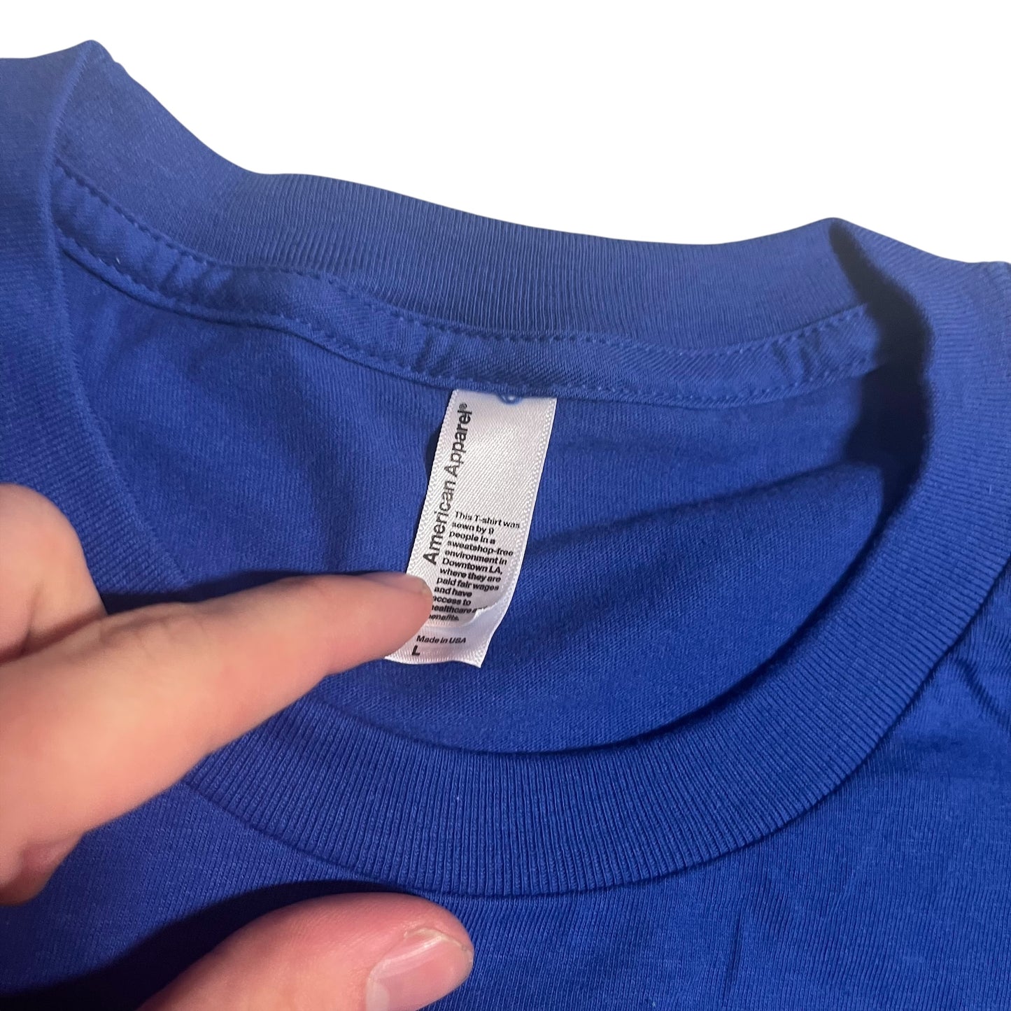 SAMPLE Supreme x KRS One T-Shirt - Blue (Large)