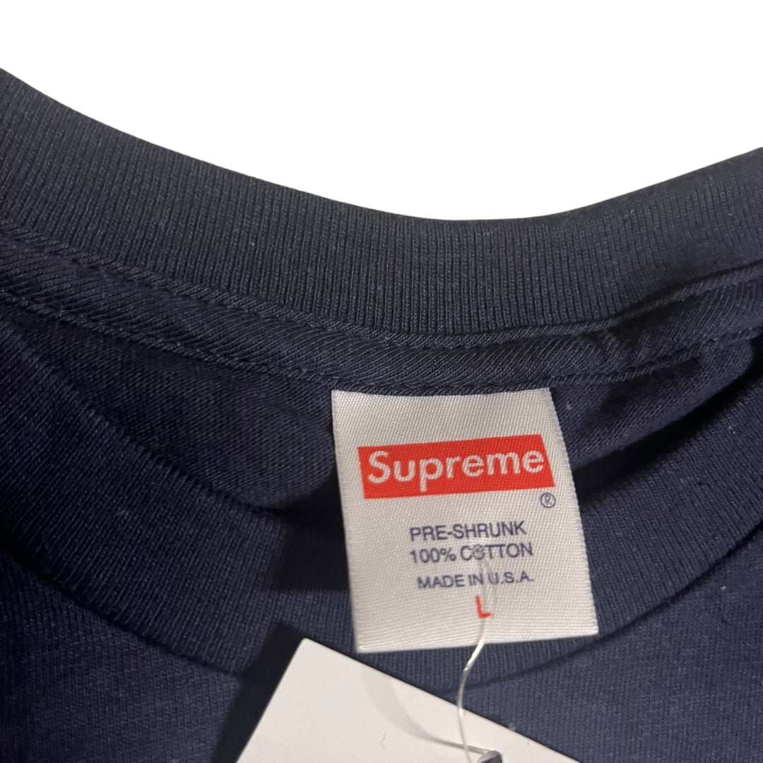 SAMPLE Supreme Unamerican T-Shirt - Navy (Large)