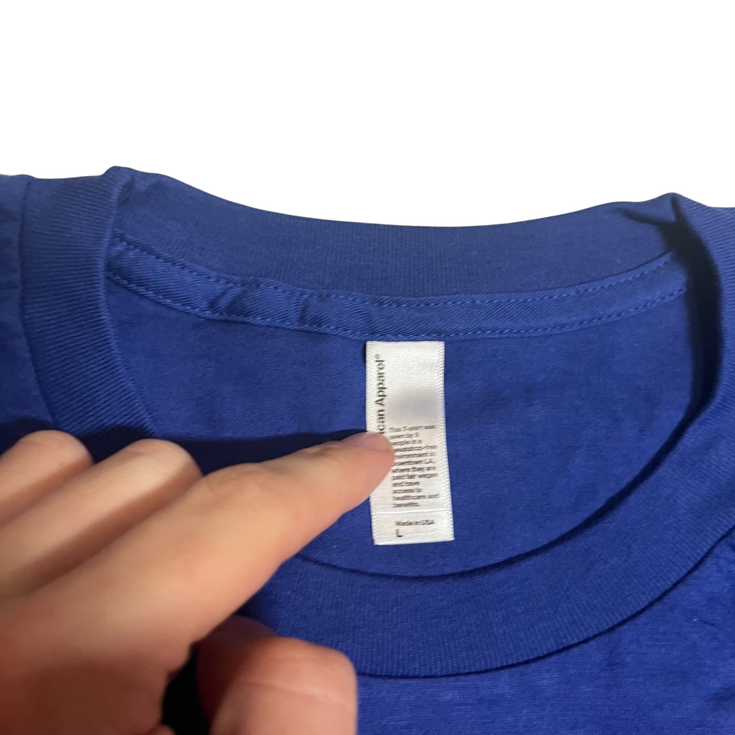 SAMPLE Supreme Kinetic Logo T-Shirt - Royal Blue (Large)