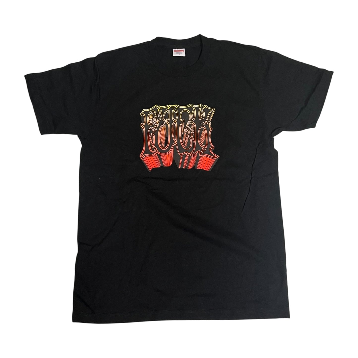 SAMPLE Supreme F T Shirt - Black (Large)