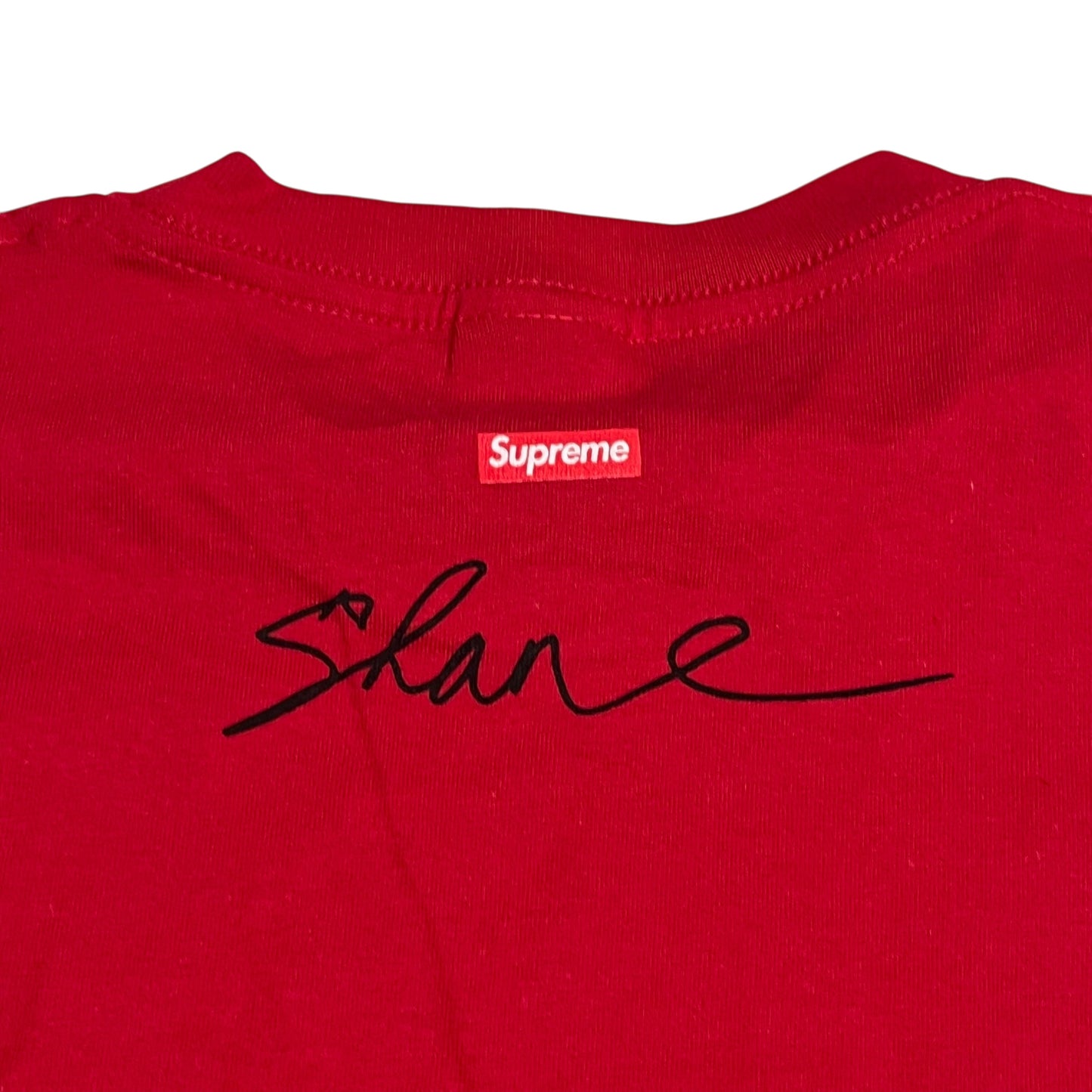Supreme x Shane MacGowan Fairy Tale of New York T Shirt - Red (Large)