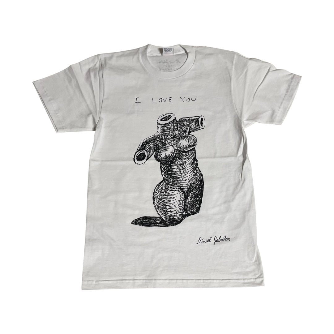 Supreme x Daniel Johnston I Love You Anyway T Shirt - White