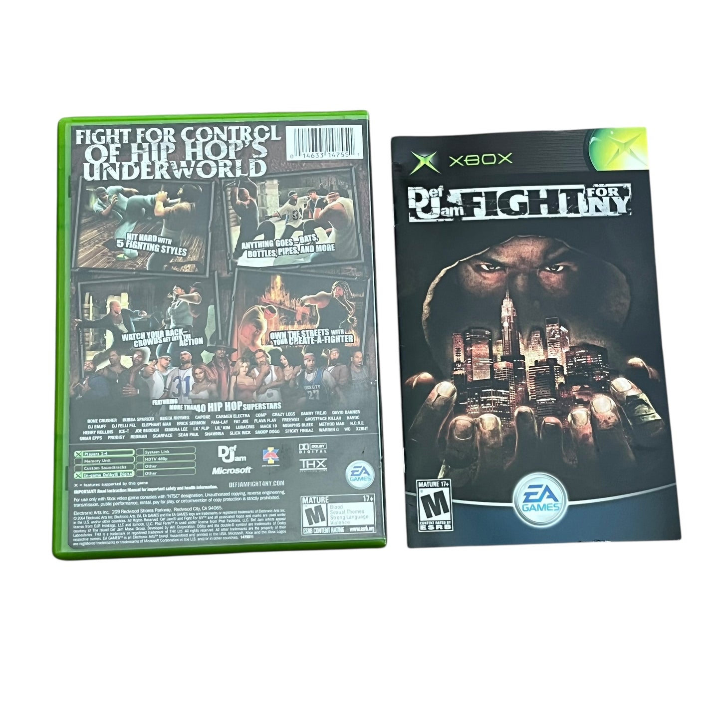 Def Jam Fight for NY - Microsoft Xbox
