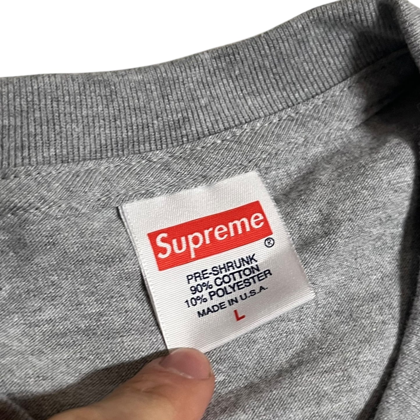 SAMPLE Supreme Sex Machine T Shirt - Heather Grey (Large)