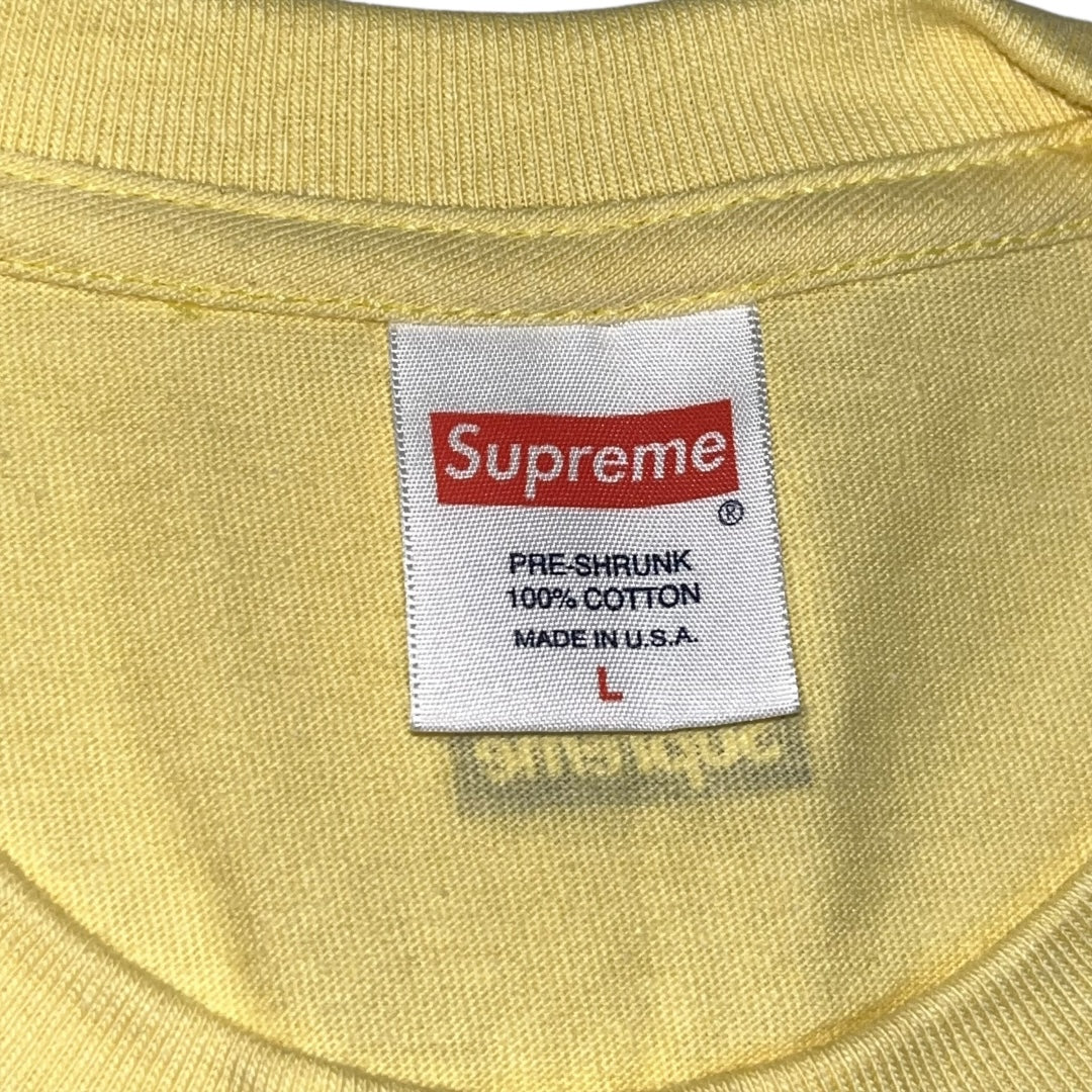 UNRELEASED Supreme x Barrington Levy T Shirt - Yellow (Large)