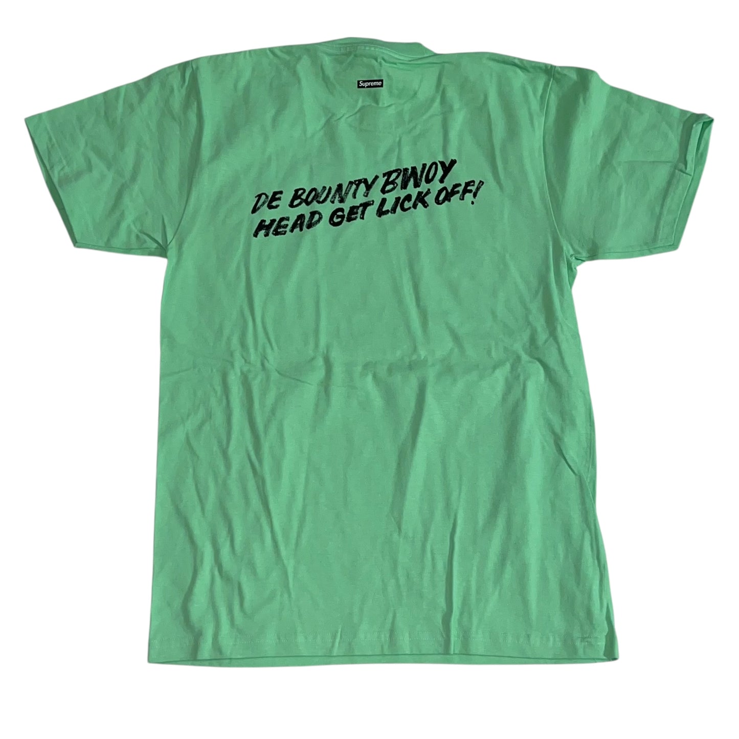 UNRELEASED Supreme x Barrington Levy T Shirt - Mint Green (Medium)