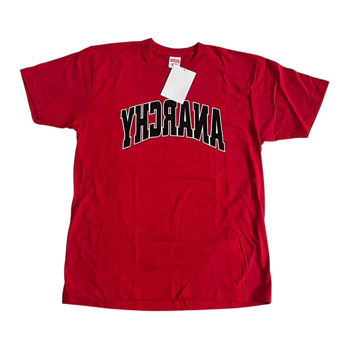 Supreme Anarchy T Shirt - Red (Large)