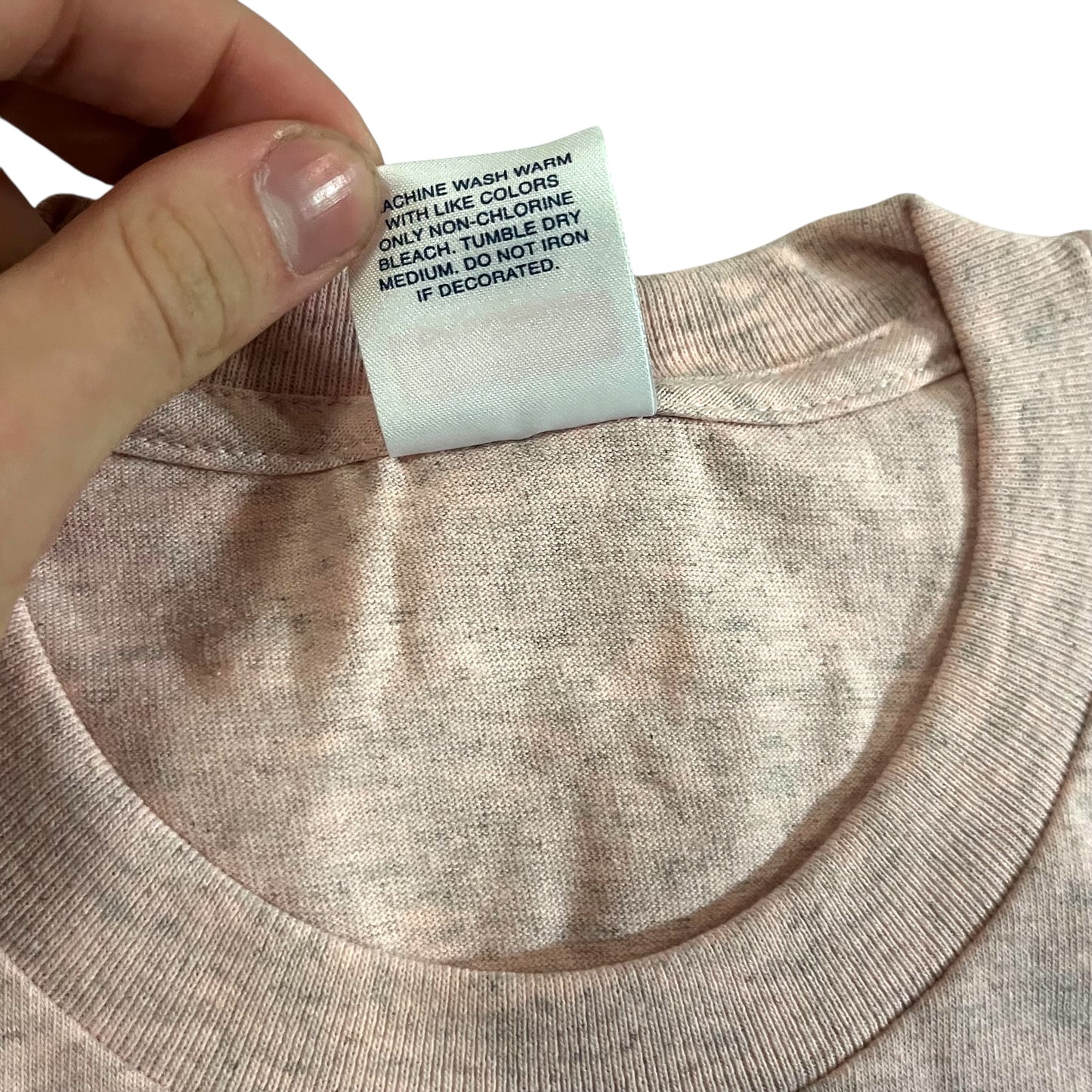 UNRELEASED Supreme Star Logo T Shirt - Heather Pink (Large)