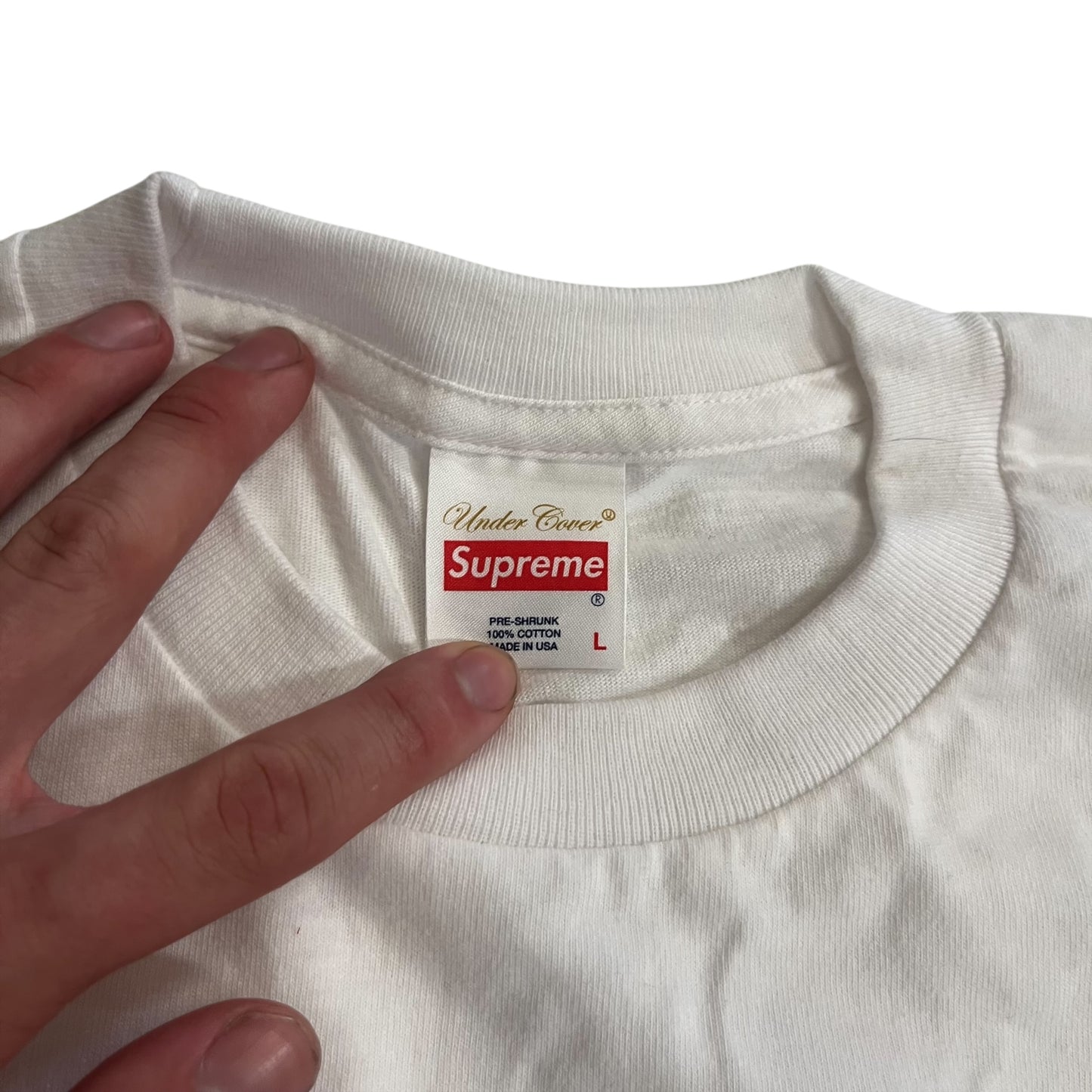 Supreme x Undercover Witch Box Logo T-Shirt - White