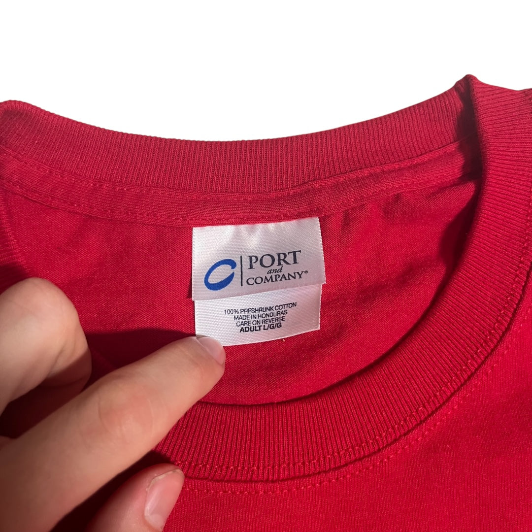 SAMPLE Supreme x ANTI HERO Long Sleeve T-Shirt - Red (Large)