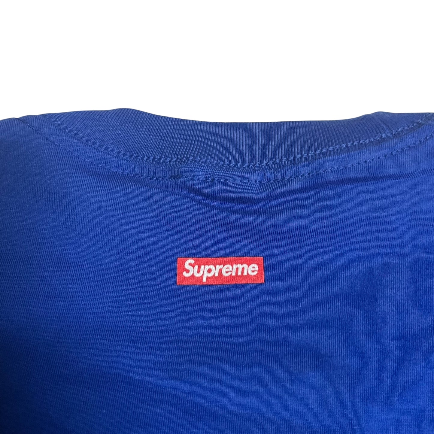 SAMPLE Supreme F T Shirt - Royal Blue (Large)