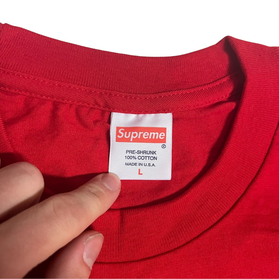 Supreme F T Shirt - Red (Large)