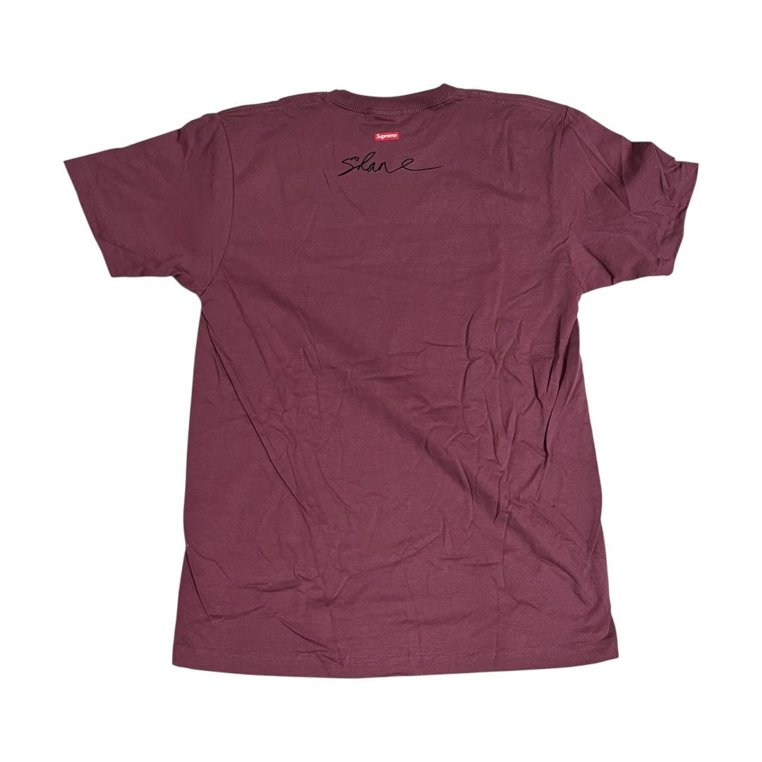 Supreme x Shane MacGowan Fairy Tale of New York T Shirt - Rose (Large)