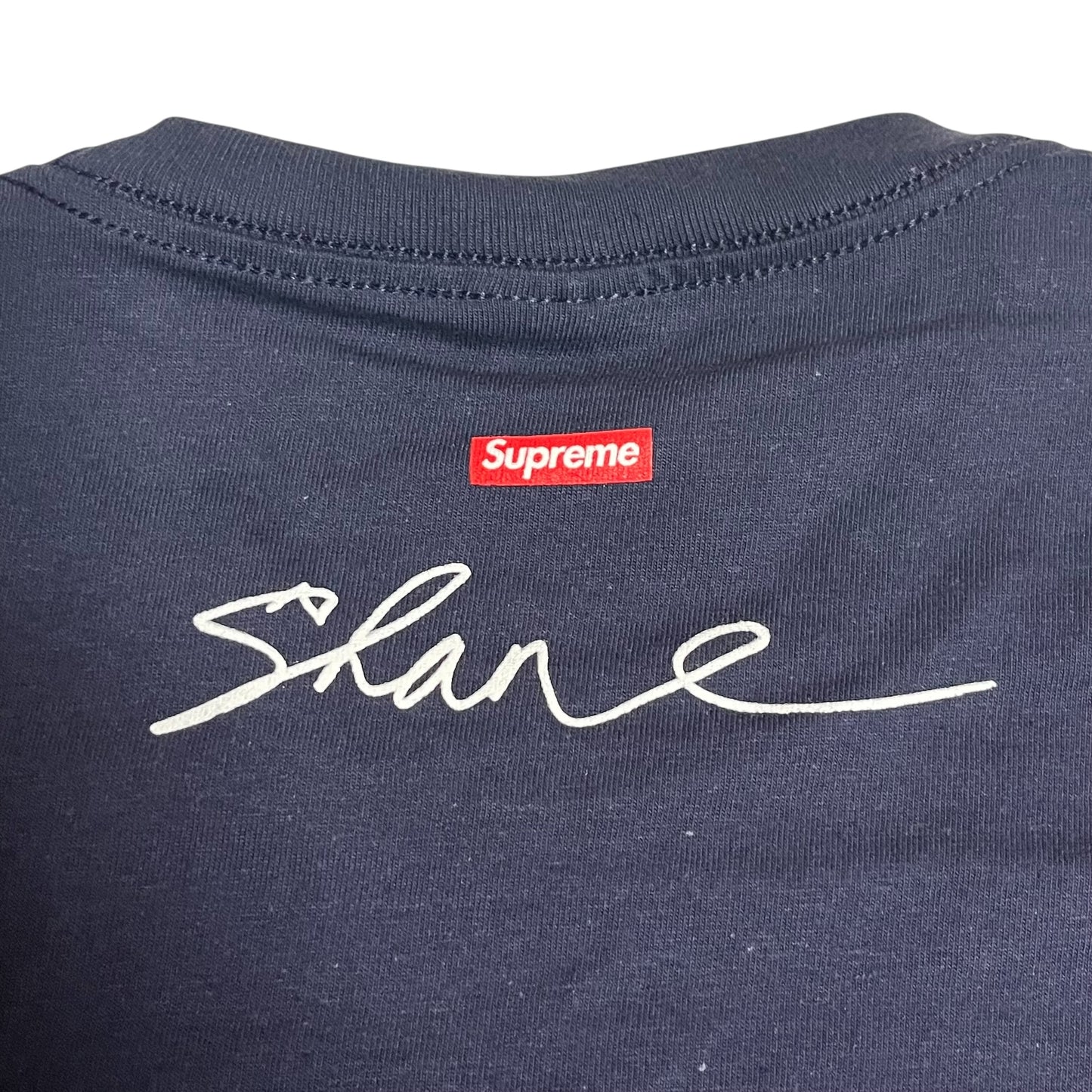 Supreme x Shane MacGowan Fairy Tale of New York T Shirt - Navy (Large)