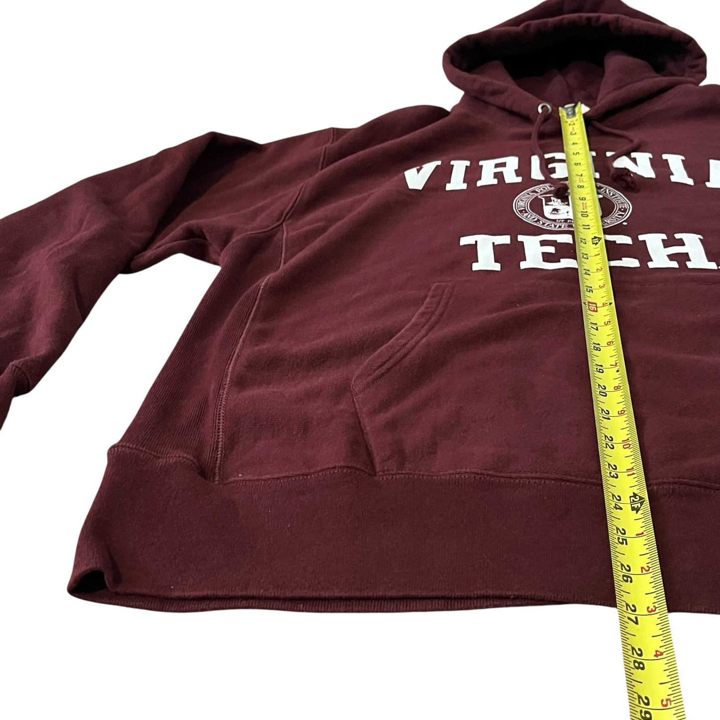 Virginia Tech Champion Reverse Weave Hoodie (XL)