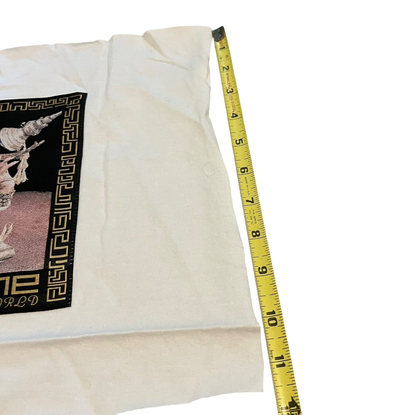 SAMPLE Supreme "Best in the World" Sample Test Print Fabric Swatch - White (FW17)