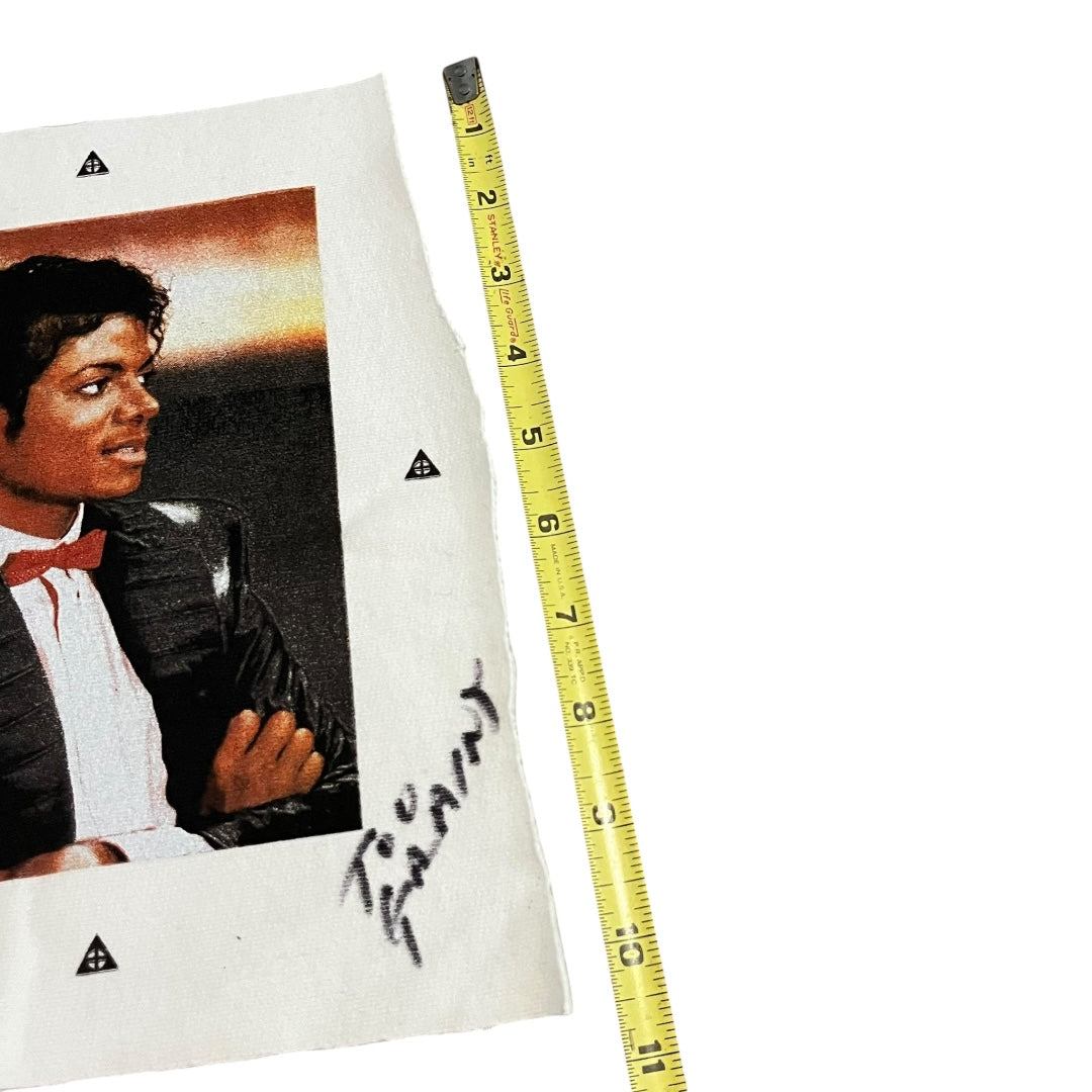 Supreme x Michael Jackson Test Print Fabric Swatch (White)